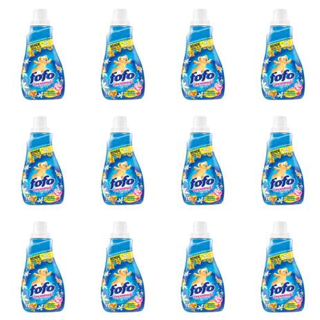 Fofo Tradicional Super Amaciante De Roupas Concentrado 1 L (Kit C/12) Menor preço em Fofo Tradicional Super Amaciante De Roupas Concentrado 1 L (Kit C/12)