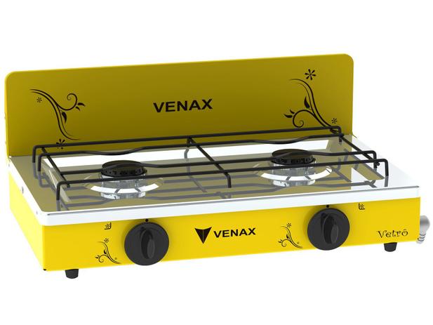 Fogão 2 Bocas Venax Flamalar Vetrô - Amarelo é boa?