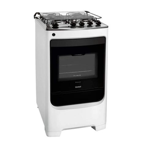 Fogão 4 Bocas de Piso Bivolt Consul Branco é ruim? Fogão 4 Bocas de Piso Bivolt Consul Branco é boa?