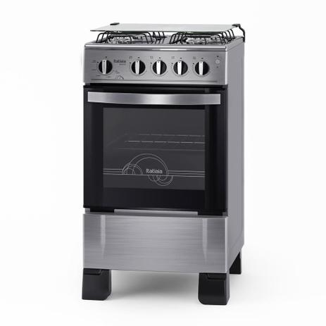 Menor preço em Fogão 4 Bocas Itatiaia Automático Waves Inox