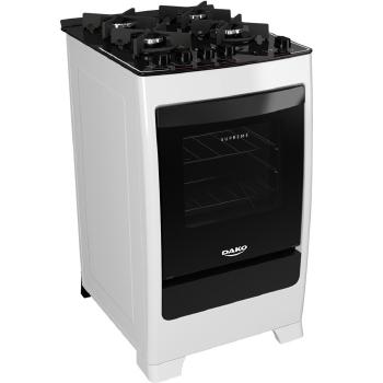 Fogao 4b dako supreme glass mesa de vidro - 300000568 - Dako atlas Menor preço em Fogao 4b dako supreme glass mesa de vidro - 300000568 - Dako atlas