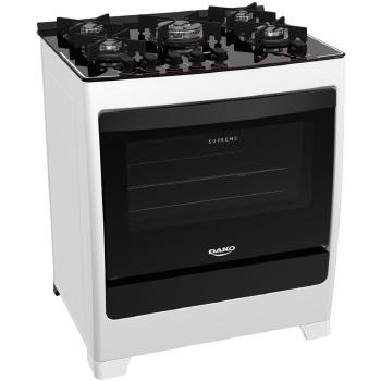 Fogao 5b dako supreme glass mesa de vidro - 300000570 - Dako atlas Menor preço em Fogao 5b dako supreme glass mesa de vidro - 300000570 - Dako atlas