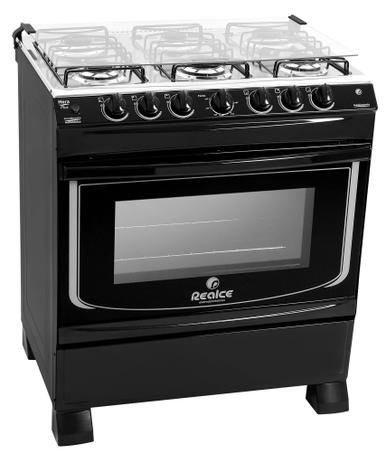 Menor preço em Fogão 6 Bocas Linha Hera Plus Preto - Realce
