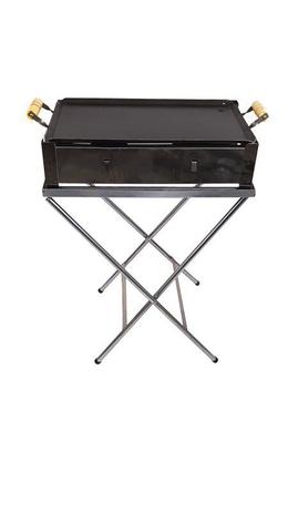 Fogão À Alcool 02 Bocas Em Aço Inox + Mesa + Chapa - Big Grill é boa?