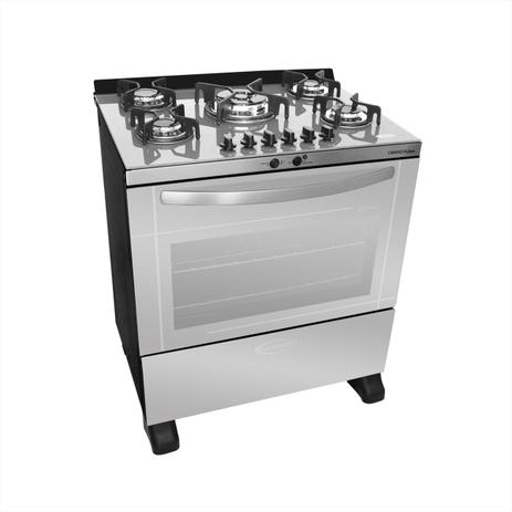 Fogão A Gás Clarice Cadenzza Glass 5 Bocas Automático Espelhado é boa?