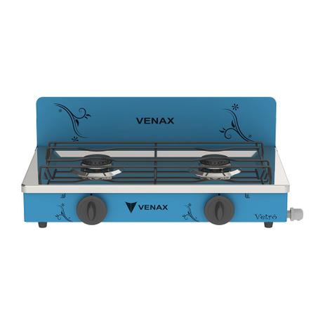 Fogão A Gás Portátil Venax Flamalar Vetrô 2 Queimadores Azul é ruim? Fogão A Gás Portátil Venax Flamalar Vetrô 2 Queimadores Azul é boa?