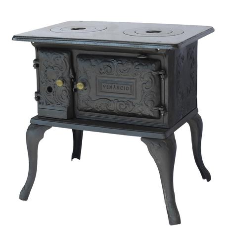 Fogão A Lenha Ferro Fundido 2 Bocas Preto Tradicional N1 Venâncio Menor preço em Fogão A Lenha Ferro Fundido 2 Bocas Preto Tradicional N1 Venâncio