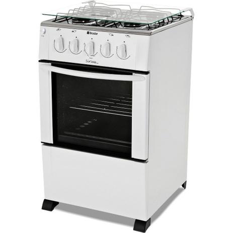Fogão Braslar 4 Bocas Sirius Plus Acendimento Automático Menor preço em Fogão Braslar 4 Bocas Sirius Plus Acendimento Automático