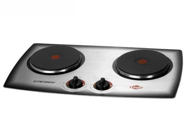 Menor preço em Fogão Cooktop  2 Bocas Eletricas ENERGY Layr 220 v