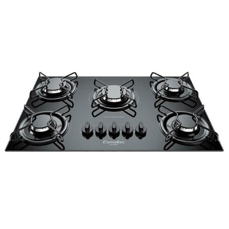 Fogão Cooktop Esmaltec 5084 Gourmet, Gás, 5 Bocas - Bivolt Menor preço em Fogão Cooktop Esmaltec 5084 Gourmet, Gás, 5 Bocas - Bivolt