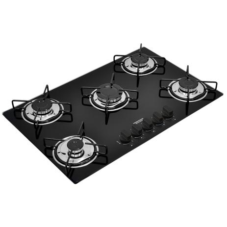 Fogao Cooktop Gas Glass Brasil 5gg 70 - 94708/501 Tramontina Menor preço em Fogao Cooktop Gas Glass Brasil 5gg 70 - 94708/501 Tramontina