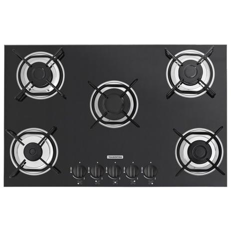 Fogao cooktop tramontina glass brasil vidro 5 bocas 5gg 70 Menor preço em Fogao cooktop tramontina glass brasil vidro 5 bocas 5gg 70