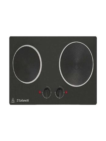 Fogão elétrico embutir gourmet 2 placas 127v safanelli Menor preço em Fogão elétrico embutir gourmet 2 placas 127v safanelli