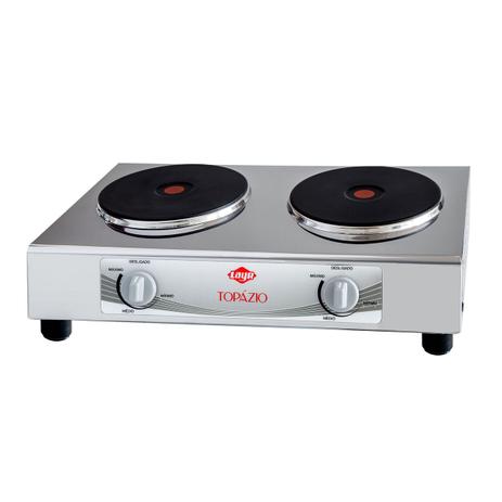 Fogão Elétrico Layr Topázio 3.5 2 Bocas Aço Inox 220V é boa?