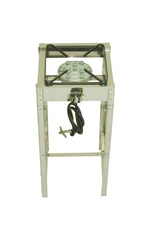 Fogão Fogareiro 1 Boca Inox - Semi Industrial Com Pé - Estilofer Menor preço em Fogão Fogareiro 1 Boca Inox - Semi Industrial Com Pé - Estilofer