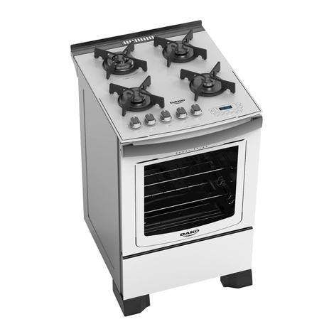 Fogão Gás Dako Dakolors DP4VTP-BC0 4 Bocas Bivolt Mesa Vidro Branco Menor preço em Fogão Gás Dako Dakolors DP4VTP-BC0 4 Bocas Bivolt Mesa Vidro Branco