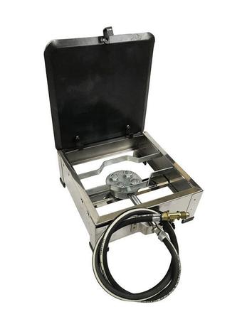 Fogão Industrial 1 Bocas Em Aço Inox Com Chapa Alta Pressão - Big grill Menor preço em Fogão Industrial 1 Bocas Em Aço Inox Com Chapa Alta Pressão - Big grill