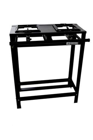 Fogão Industrial 2 Bocas 20X20 de Alta Pressão Linha Especial Perfil 150mm - Cristal aço é ruim? Fogão Industrial 2 Bocas 20X20 de Alta Pressão Linha Especial Perfil 150mm - Cristal aço é boa?