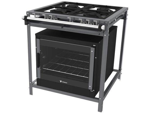 Fogão Industrial 4 Bocas com Forno Venax - FFI430-2