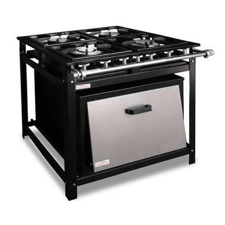 Fogão Industrial 4 Bocas de Baixa Pressão com Forno Tampa Inox Gastromixx com Kit Gás Menor preço em Fogão Industrial 4 Bocas de Baixa Pressão com Forno Tampa Inox Gastromixx com Kit Gás