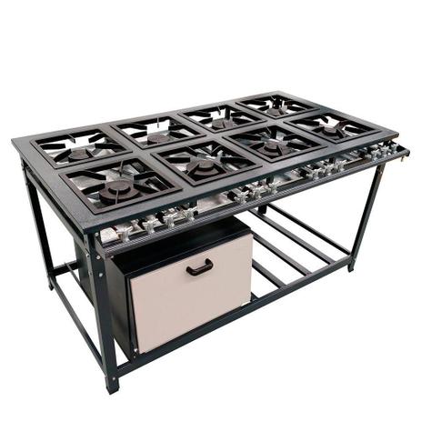 Fogão Industrial 8 Bocas com Forno Gastromixx é boa?