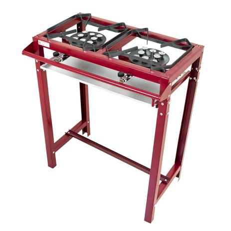 Fogão Industrial Alta pressão Com Pés 2 Bocas Master Vinho Roa é boa?