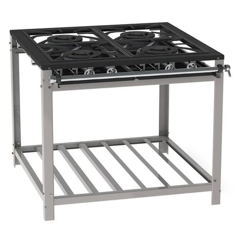 Fogão Industrial Venax 4 Bocas FFI440 Gás GLP Menor preço em Fogão Industrial Venax 4 Bocas FFI440 Gás GLP