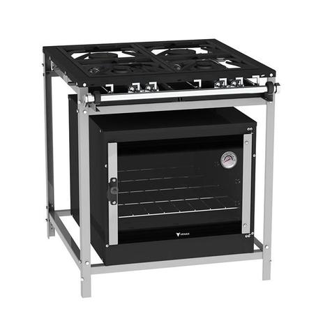 Fogão Industrial Venax FFI 430-2 A Gás GLP 4 Bocas Com Forno Menor preço em Fogão Industrial Venax FFI 430-2 A Gás GLP 4 Bocas Com Forno