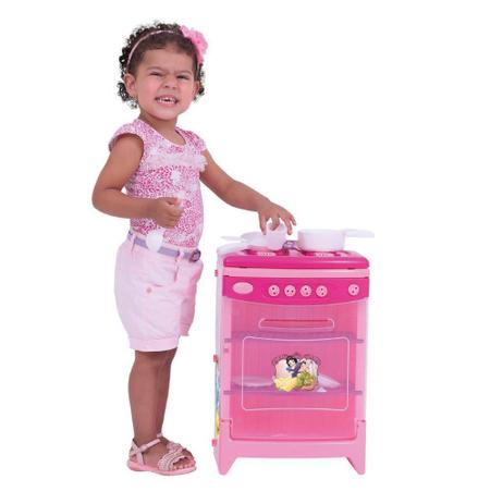 Fogão Infantil com Som Princesas Disney - Xalingo Menor preço em Fogão Infantil com Som Princesas Disney - Xalingo