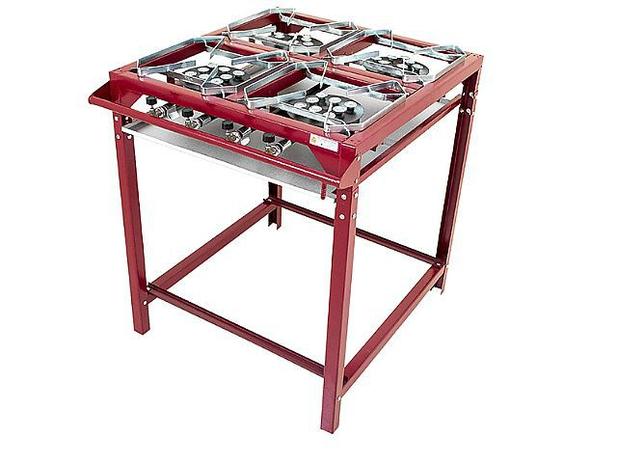 FOGÃO Semi Industrial Roa Grande Alto 4 Bocas 30X30 de Alta Pressão Queimadores Caulim - Roa metalurgica Menor preço em FOGÃO Semi Industrial Roa Grande Alto 4 Bocas 30X30 de Alta Pressão Queimadores Caulim - Roa metalurgica