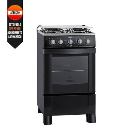 Fogão Star Clean Itatiaia 4 Bocas Preto sem acendimento automatico é boa?