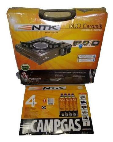 Fogareiro Fogao Queimador Ceramico Nautika + Kit 4 Refil Ntk Menor preço em Fogareiro Fogao Queimador Ceramico Nautika + Kit 4 Refil Ntk