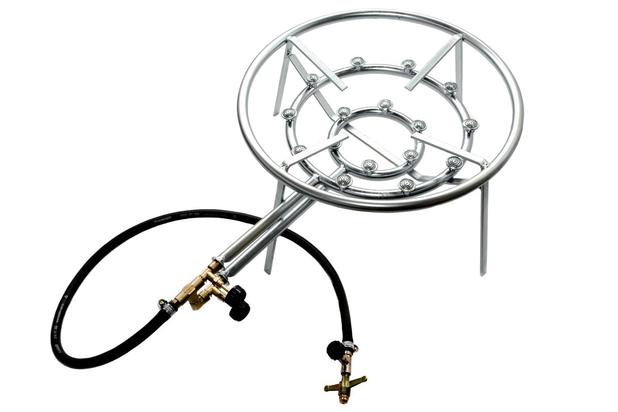 Menor preço em Fogareiro Master Multiuso 16 Caulins Bocas Qualinox