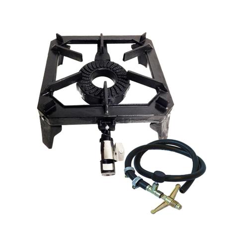 Fogareiro Quadrado 40x40 Ferro Alta Pressão - Fundição Confiança Menor preço em Fogareiro Quadrado 40x40 Ferro Alta Pressão - Fundição Confiança