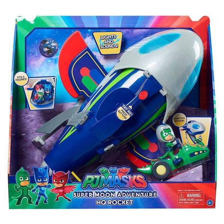Foguete QG Aventura Lunar PJ Masks - DTC 4818 Menor preço em Foguete QG Aventura Lunar PJ Masks - DTC 4818