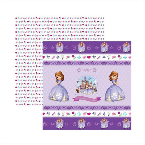 Folha para Scrapbook Dupla Face Disney Toke e Crie Princesinha Sofia 1 Fitas e Rótulos - 19343 - SDFD049 Menor preço em Folha para Scrapbook Dupla Face Disney Toke e Crie Princesinha Sofia 1 Fitas e Rótulos - 19343 - SDFD049