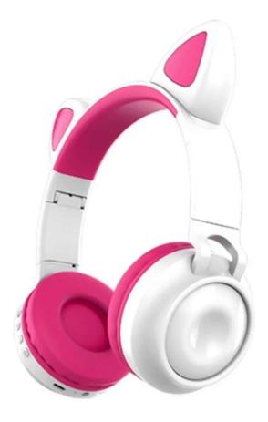 Fone de Gatinho LED 8 Cores Sem fio com Microfone Headset Orelha de Gato -  Inova - Headset com Fio - Magazine Luiza