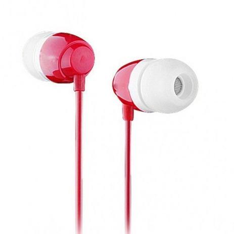 Fone de Ouvido Auricular Earphone Gbmax BN-960 Vermelho Menor preço em Fone de Ouvido Auricular Earphone Gbmax BN-960 Vermelho