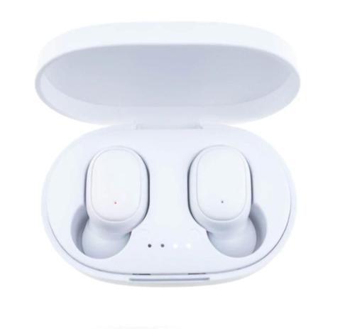 Fone De Ouvido Bluetooh-MiPods True Wireless Headset Wireless 5.0 Branco -  Earbuds Basic - Headset com Fio - Magazine Luiza