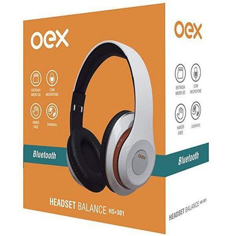 Headset Gamer OEX Gorky 40mm HS413 Branco - Login Informática - Um mundo de  tecnologia para você!