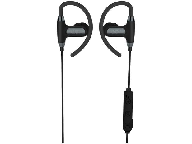 Fone de Ouvido Bluetooth Geonav AER AER02B - Intra-auricular Esportivo com Microfone Preto