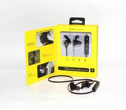 Fone De Ouvido Bluetooth Headphone Sports Universal Som Musi é boa?