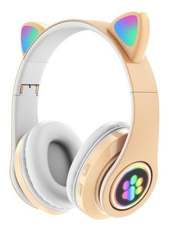 Fone De Ouvido Bluetooth Led Orelha Gato Led Headphone Sem Fio - Paizao Store Menor preço em Fone De Ouvido Bluetooth Led Orelha Gato Led Headphone Sem Fio - Paizao Store