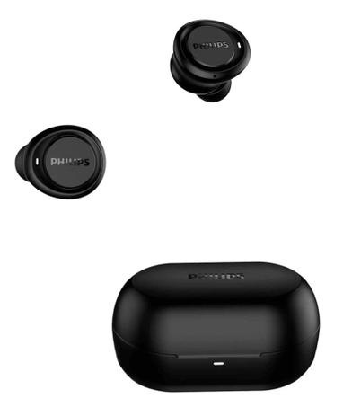 Fone de Ouvido Bluetooth Philips TAT1215 Preto Sem Fio TWS Resistente à Água Wireless TAT1215BK/97 Menor preço em Fone de Ouvido Bluetooth Philips TAT1215 Preto Sem Fio TWS Resistente à Água Wireless TAT1215BK/97