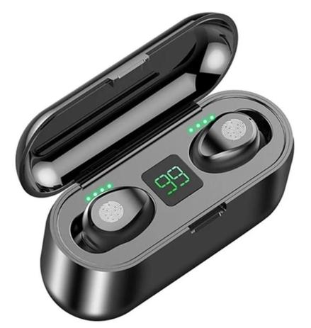 Fone De Ouvido Bluetooth Tws F9 À Prova Dágua E Powerbank - Fone de Ouvido  Bluetooth - Magazine Luiza