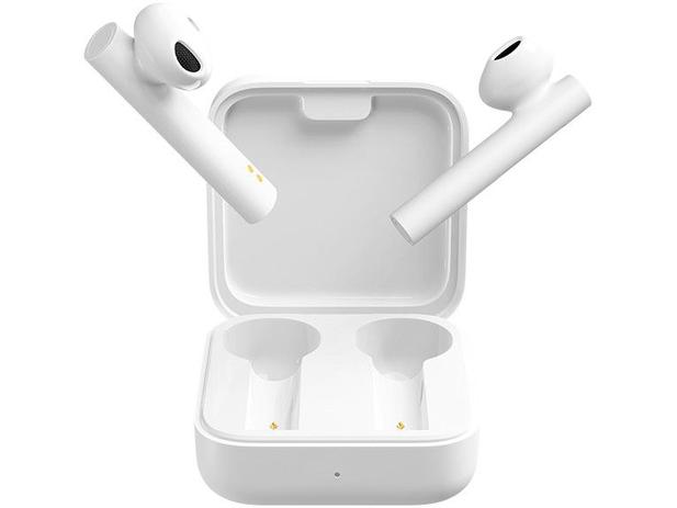 Fone de Ouvido Bluetooth Xiaomi Mi True Wireless – Intra-auricular com Microfone Branco