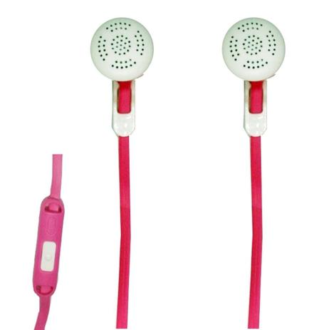 Fone De Ouvido c/ Microfone Rosa Fancy F-E01 - Leandro da silva Menor preço em Fone De Ouvido c/ Microfone Rosa Fancy F-E01 - Leandro da silva