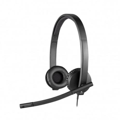 Fone de Ouvido com Microfone Headset H110 981-000305 | Logitech | Creative  Cópias