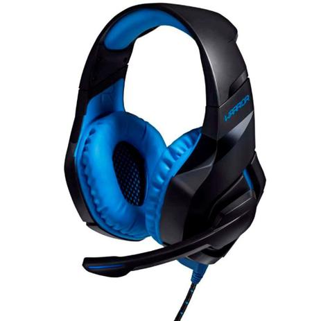 Fone de Ouvido com Microfone Warrior Straton Multilaser PH244 Headset Gamer  Conexão USB com LED Azul - Headset Gamer - Magazine Luiza