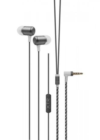 Fone de Ouvido com Microfone Xtrax Cinza Espacial CSP 801129 Menor preço em Fone de Ouvido com Microfone Xtrax Cinza Espacial CSP 801129